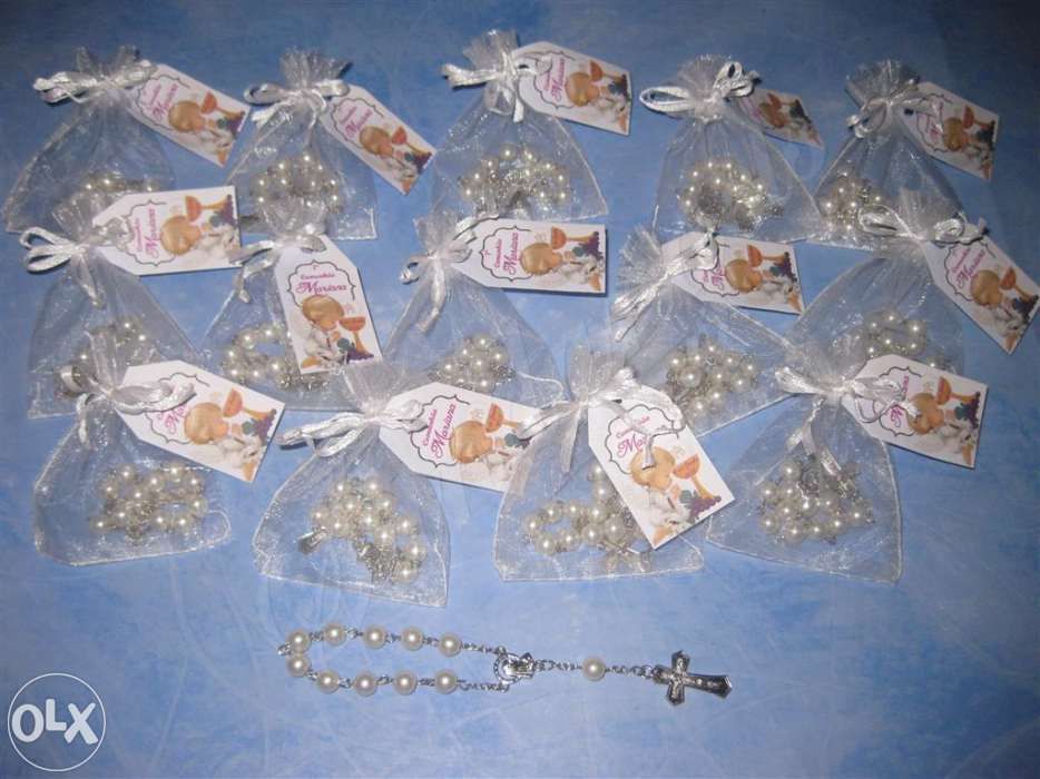 Mini Terços Batizado, comunhão, casamentos