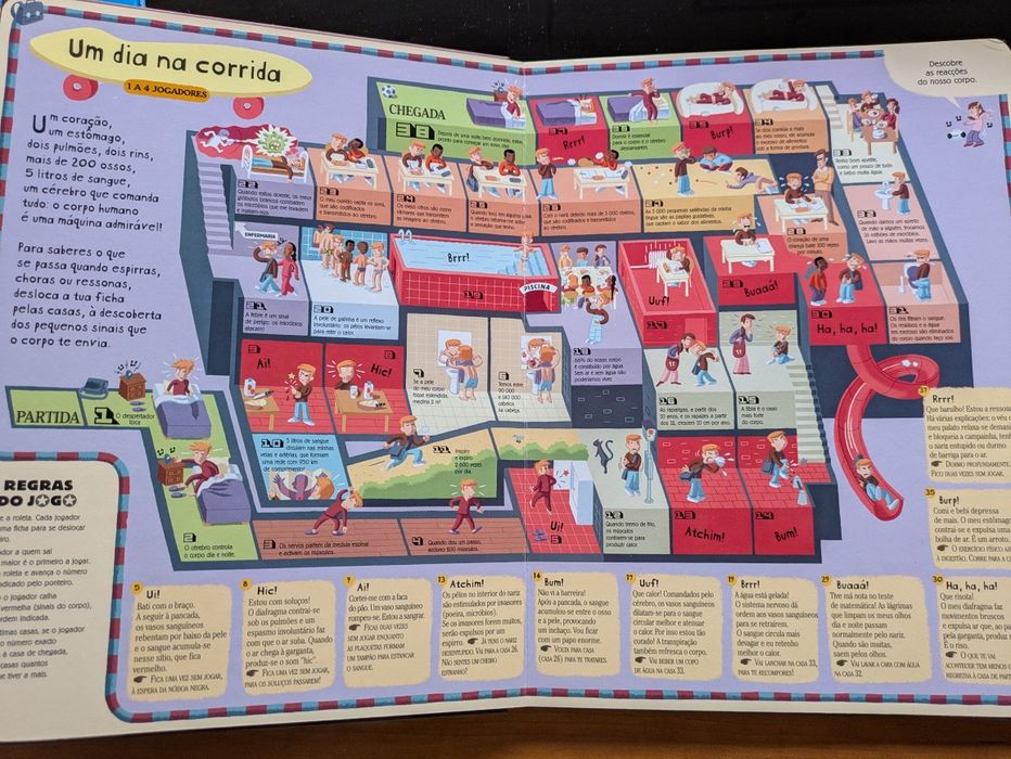 Corpo Humano 8 jogos de tabuleiro para saber tudo