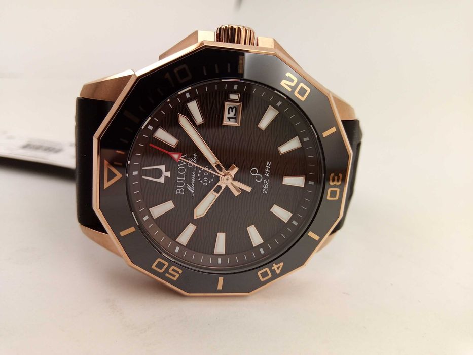 Bulova Precisionist Marine Star 98B421 точность колебаний 262, сапфир