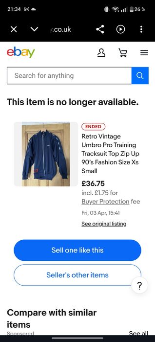 Винтажная олимпийка Umbro Pro Training / Зипка Умбро легит