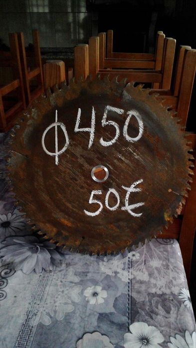 Disco empastilhado para madeira