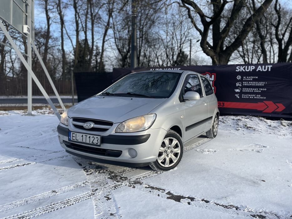 Hyundai Getz | 1.1 LPG | 2007 | Mały Przebieg | Zadbany | Ekonomiczny