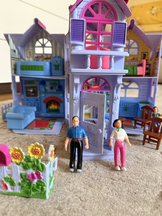 Моя хатинка іграшкова настільна або на підлогу . Іграшковий будиночок