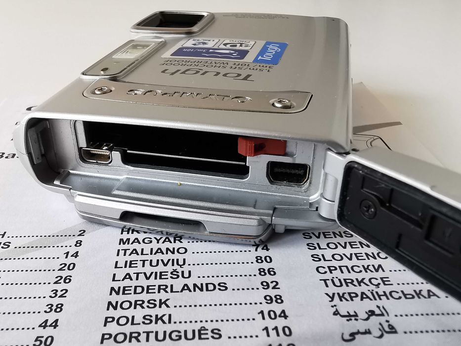 Aparat Podwodny Olympus Touch TG-310 - USZKODZONY