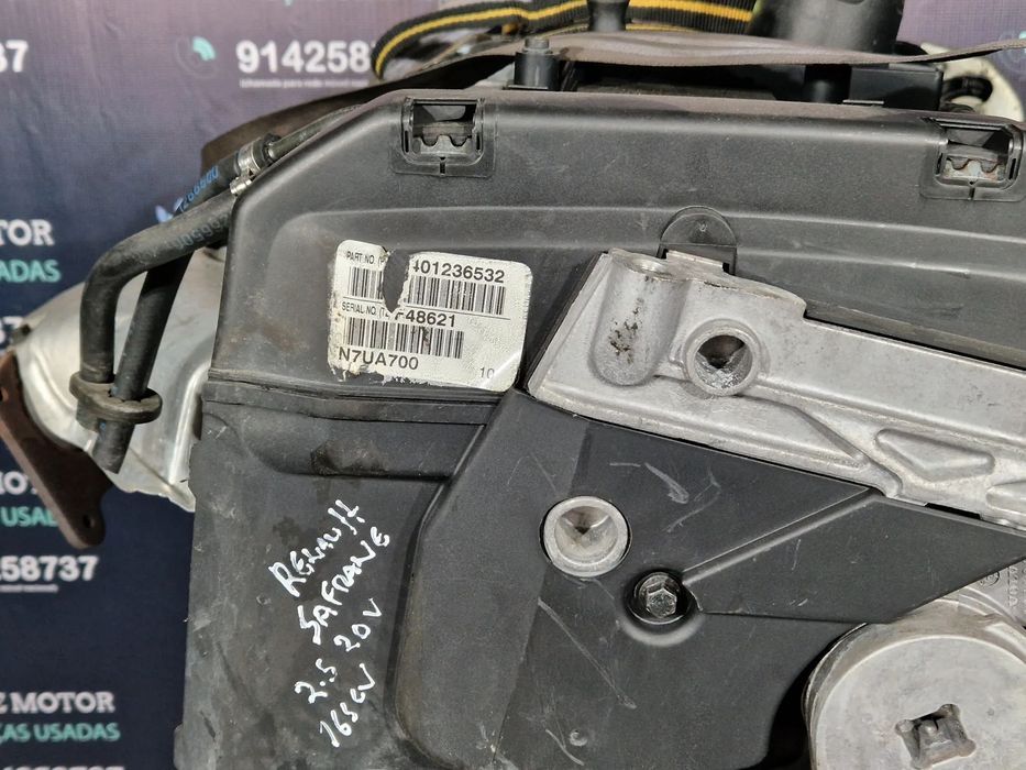 Motor usado N7UA700 RENAULT SAFRANE II 2.5 20V 165CV B54F VOLVO 134.000KM