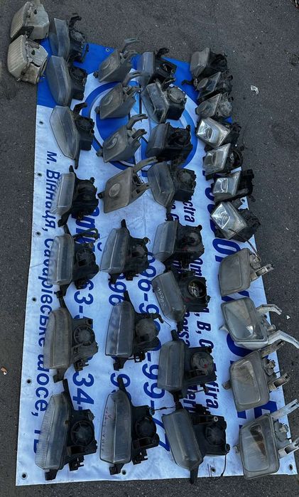 Протитуманні фари туманки опель вектра астра зафіра омега меріва комбо