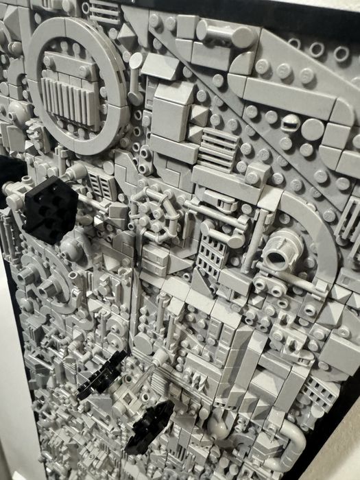 Obraz 3D z 1501 kolcków w stylu Star Wars