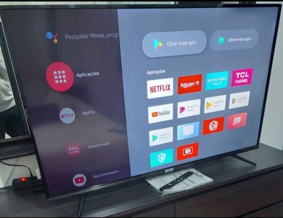 TCL 65"FAÇO entrega incluída no valor ANDROID 1,65M 4K  ULTRA