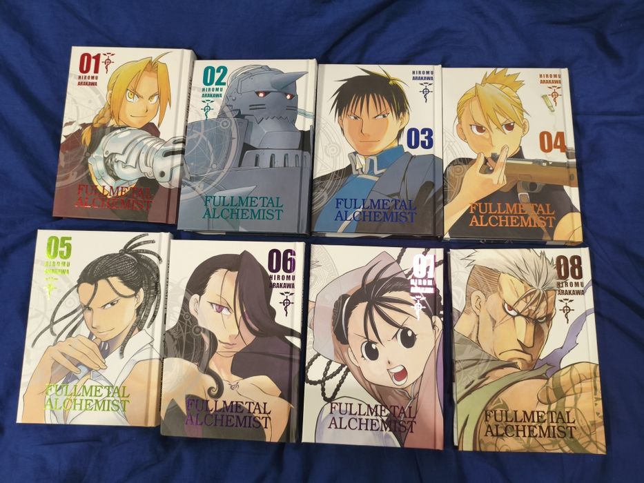 Full metal alchemst twarda oprawa