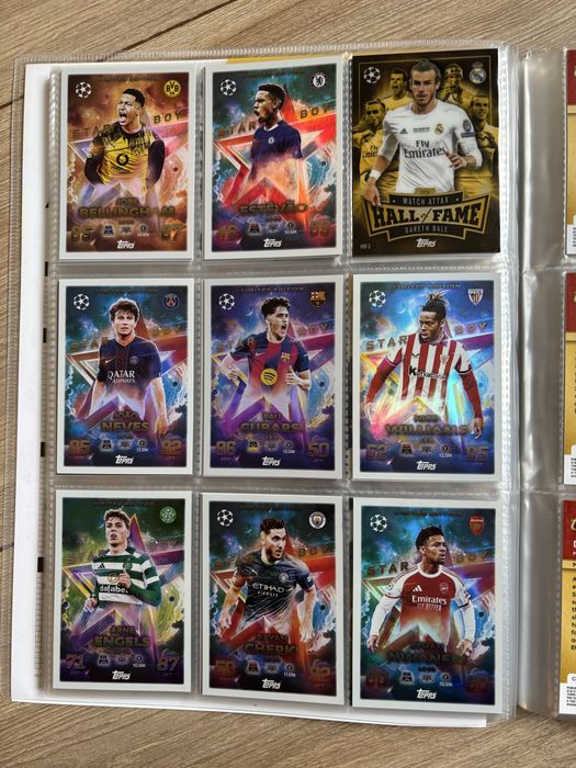 Karty Topps (Premier League, Match Attax 25/26)