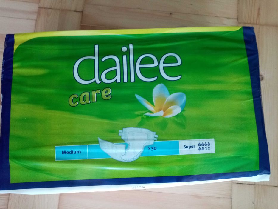Памперси підгузки Dailee care (6 крапель)-Чехія(розмір M 75 - 110 см)