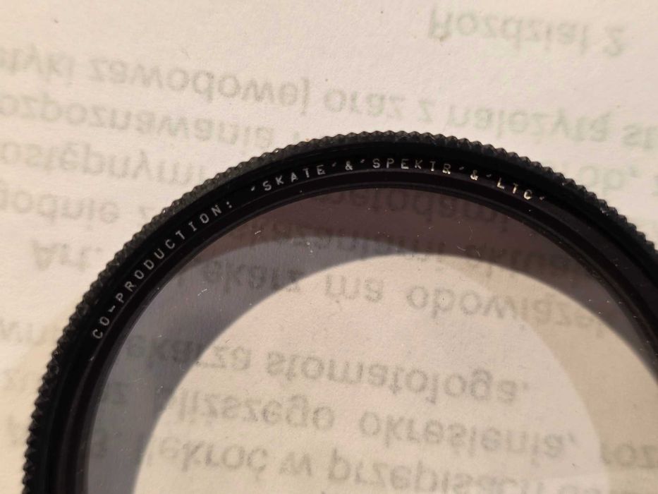 Filtr fotograficzny połówkowy PHOTEX HALF, NDx1,4, USSR, 52mm