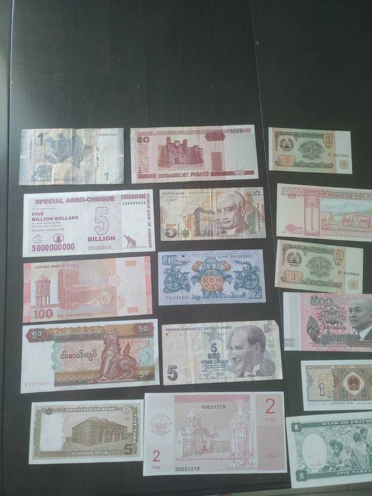 Коллекция монет,бумаж.купюр(Украина1992-2020,Америка,Европа,Азия)