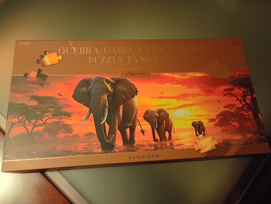 Jogo pratos 15 peças com oferta de puzzle