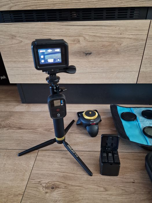 GoPro Hero 7 Black Mega zestaw Gimbal Shoot i inne