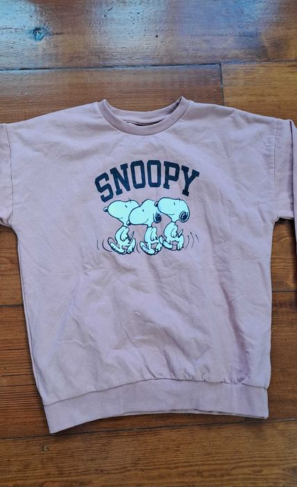 Sweat rosa velho Snoopy 12 anos
