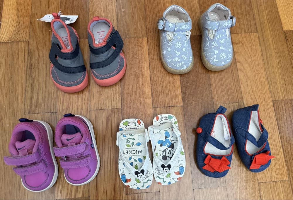 Sapatilhas adidas como novos , sapstos , sandalias , havaianas crisnca