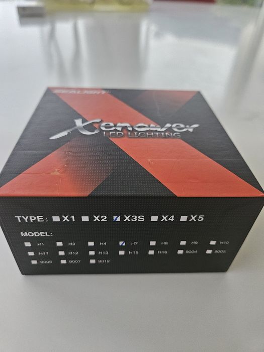 Xenower led lighting novo X3S modelo H7 2 peças