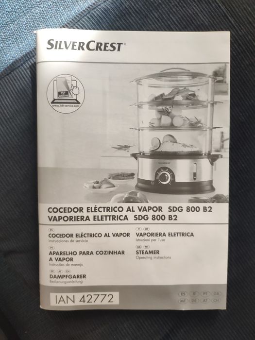 Vende-se máquina de cozinhar a vapor