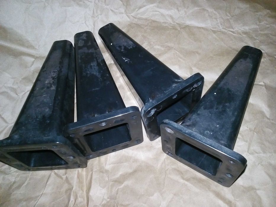 пластиковые мебельные опоры (ножки) нерегулируемые 15 см