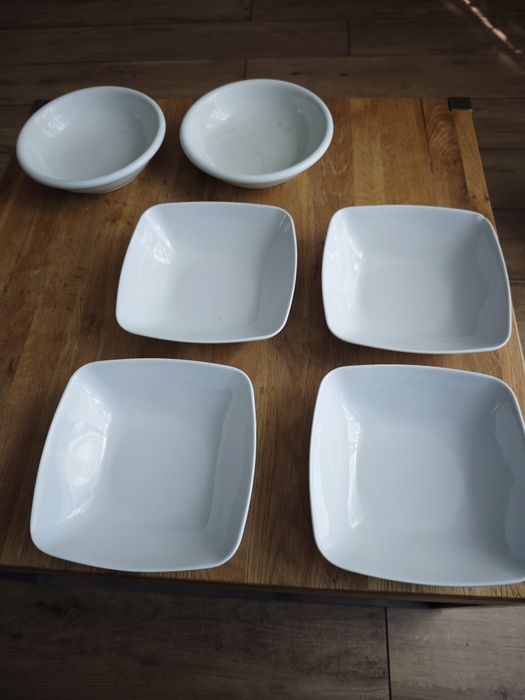 4x talerz głęboki Victoria Lubliana plus 2xtalerz głęboki Ikea