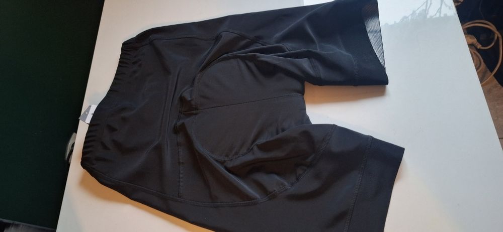 Nowe męskie spodenki kolarskie 3xl czarne