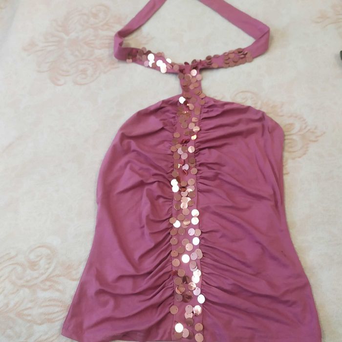 Bluzka damska  z cekinami S