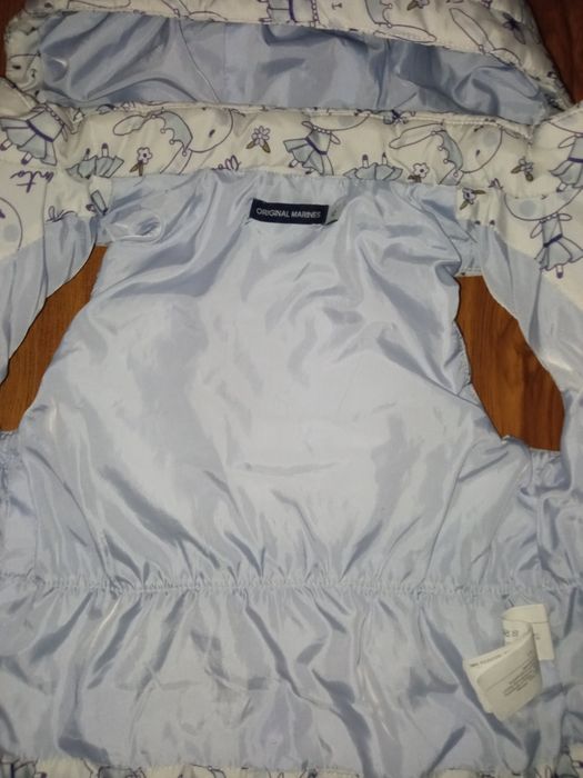 Жилет дитячий original marines з капюшоном дутий