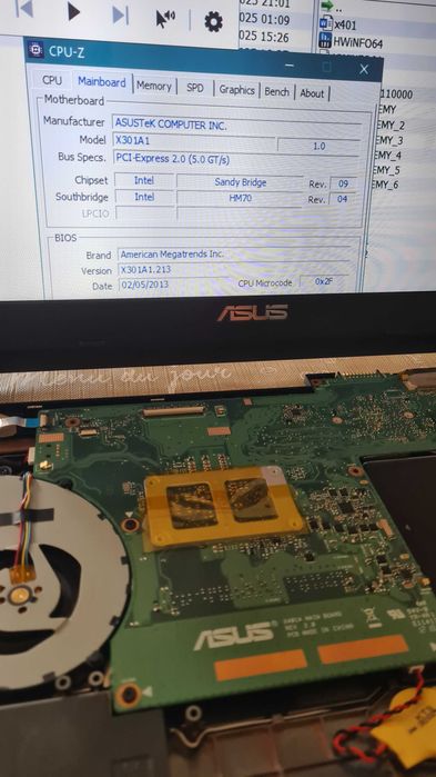 Płyta główna do laptopów ASUS X301  X401