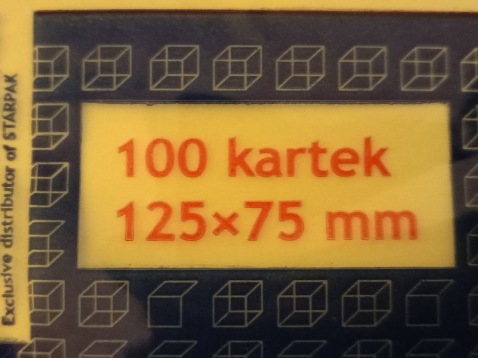 Notes samoprzylepny 100 kartek