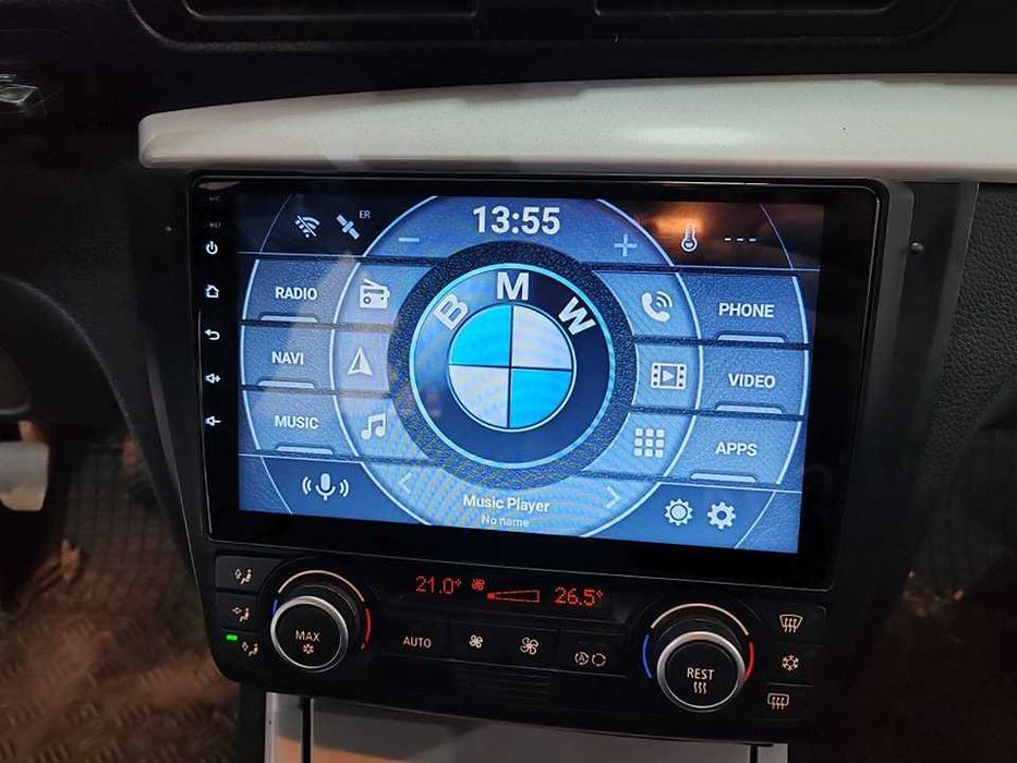 (NOVO) Rádio 2DIN 9" • BMW Serie 1 (E81 E82 E87 E88) • Android 4+64GB