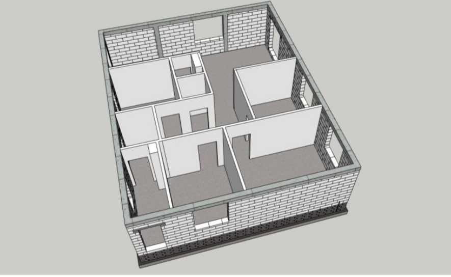 Dom Parterowy Wolnostojący 106,06m2