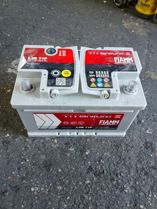 Akumulator Fiam Tytaniumm 71ah 680a Sprawny naladowany
