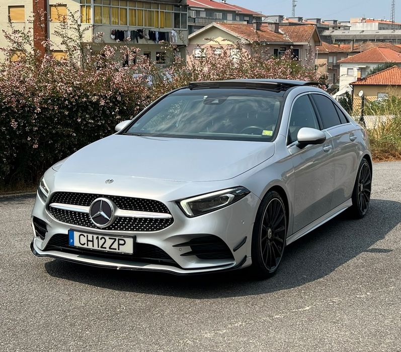 Mercedes-Benz A180 d Sedan AMG Line (Look A35) – Teto Panorâmico | Ecrã grande | Full Extras