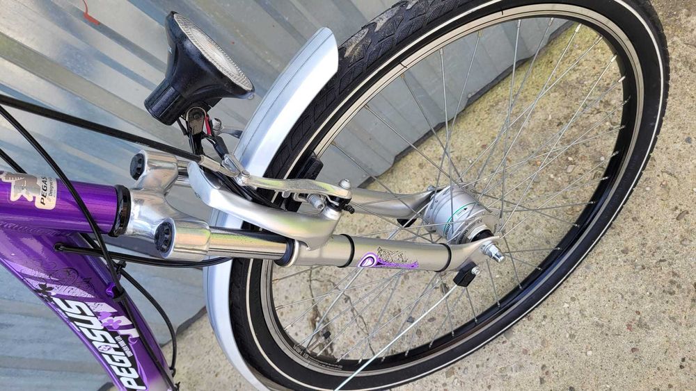 PEGASUS dziecięcy rower aluminiowy używany 26 cali