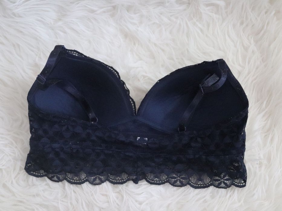 Bralette de Renda Azul
