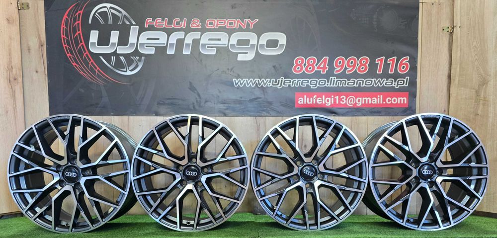 NOWE ALUFELGI AUDI - 17x5x100 - A1,A2,A3,TT