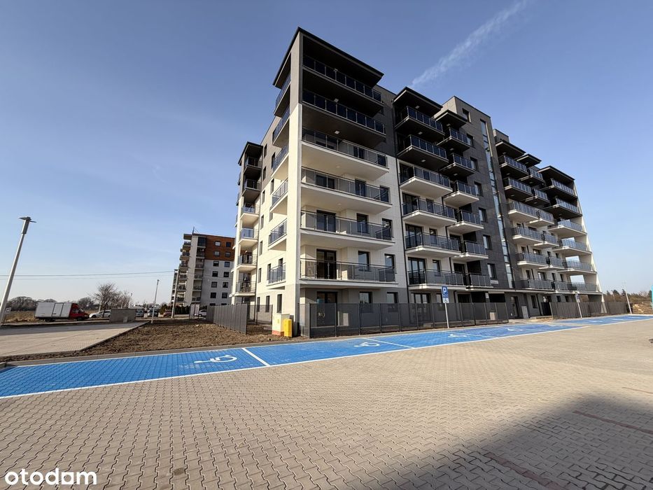 Apartament 2 pokoje Marmur Winda Taras Parking Owsiana 17 MTM Wzgórza