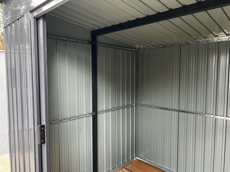 Abrigo de ferro Cinzenta Antracite 199x238x193