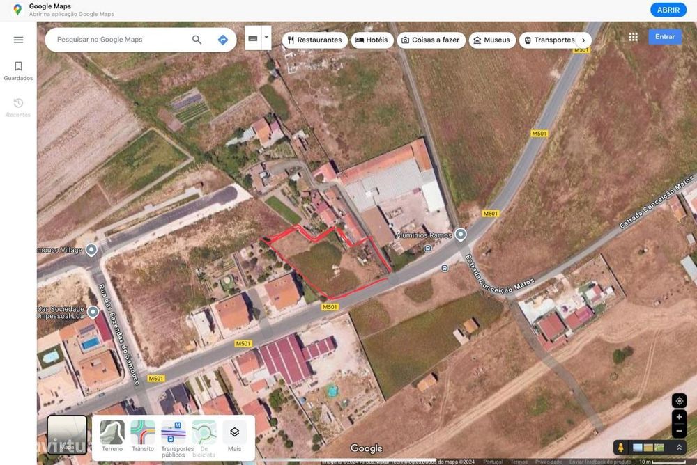 Vende-se terreno Samouco (584m2)