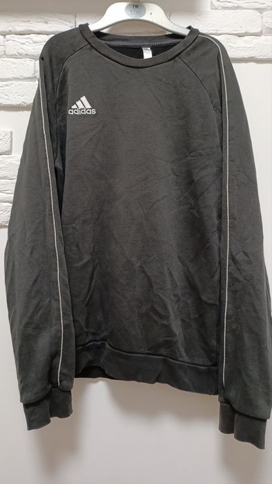 Світшот кофта Adidas оригінал сірий розмір M з лампасами