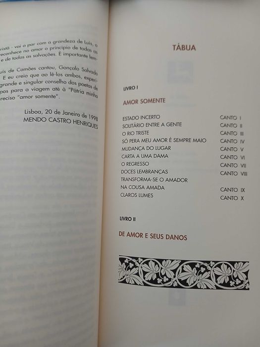 Camões Amor Somente