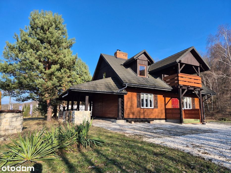 Dom chata ze wzgórzem widokowym k. Kazimierza Dln