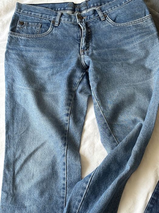Zestaw spodni 4 pary: 3xJeans, 1xmaterial