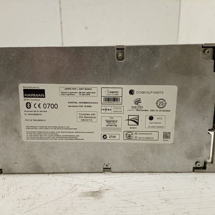 Módulo de bluetooth - BMW X6 (E71, E72) | 07 - 14