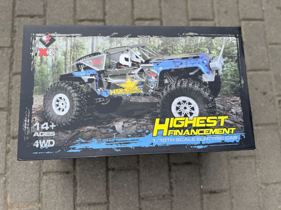 Duży samochód zdalnie sterowany CRAWLER WLToys AUTO RC 4WD 1:10
1 osob