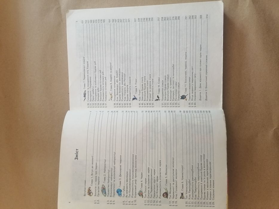 Біологія 7 клас Шабанов Д.А Шапаренко С.О.