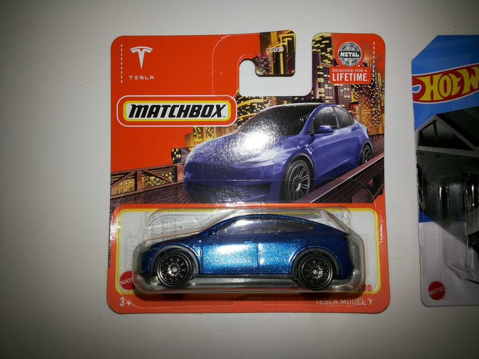 Tesla Hot Wheels , Matchbox - Carros Miniaturas de Coleção Escala 1/64