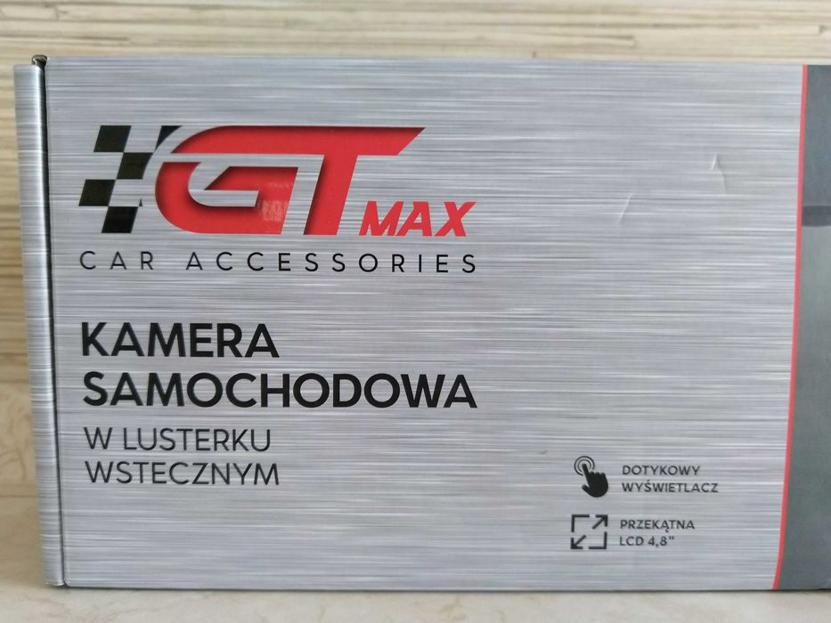 NOWA Samochodowa Kamera Cofania Rejestrator Jazdy Dotykowy 4,8" 150mAh