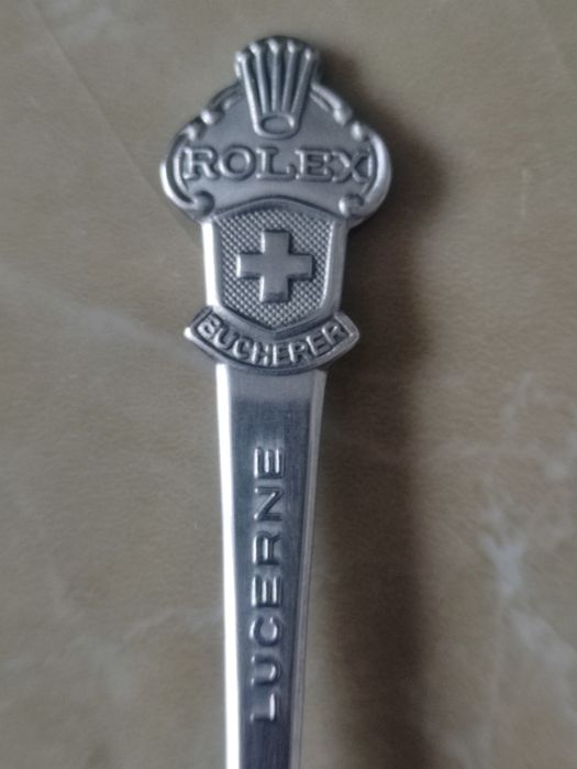 Łyźeczka kolekcjonerska ROLEX Lucerne Bucherer of Switzerland
